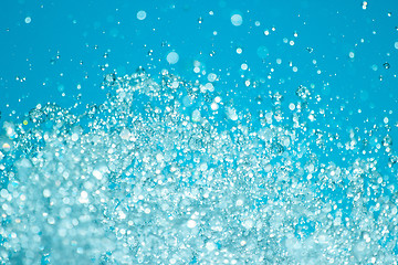 Image showing blue water background