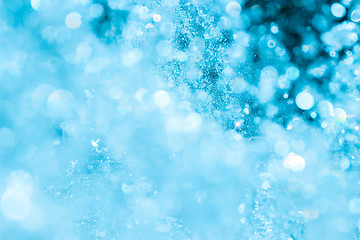 Image showing blue water background