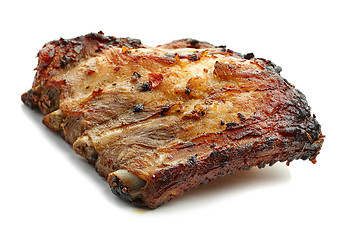 Image showing grilled pork ribs