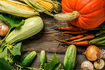 Image showing Close-up of various vegetables