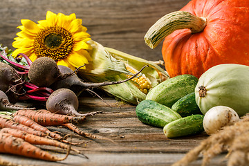 Image showing Composition with various vegetables