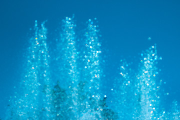 Image showing The gush of water of a fountain