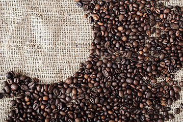 Image showing the coffee grains