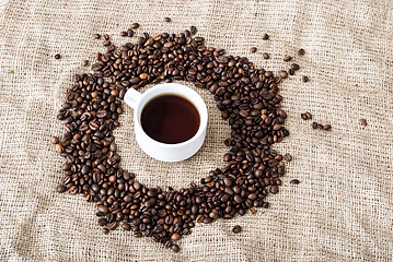 Image showing the coffee grains