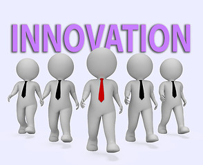 Image showing Innovation Businessmen Means Transformation Entrepreneurs And Re