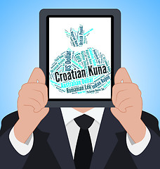 Image showing Croatian Kuna Indicates Forex Trading And Coin