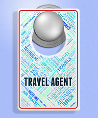 Image showing Travel Agent Shows Travels Travelling And Agents