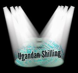 Image showing Ugandan Shilling Indicates Exchange Rate And Broker