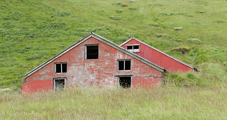 Image showing Old abandoned farmhouse