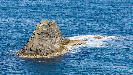 Image showing Small island at the westcoast of Iceland