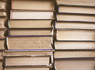 Image showing Stack Of Old Books