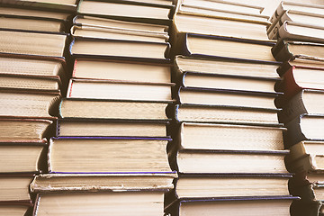 Image showing Stack Of Old Books