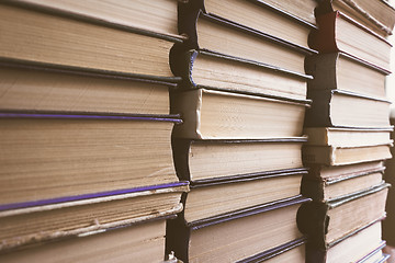 Image showing Stack Of Old Books