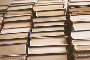 Image showing Stack Of Old Books