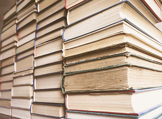 Image showing Stack Of Old Books