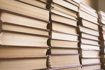 Image showing Stack Of Old Books