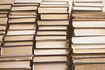 Image showing Stack Of Old Books