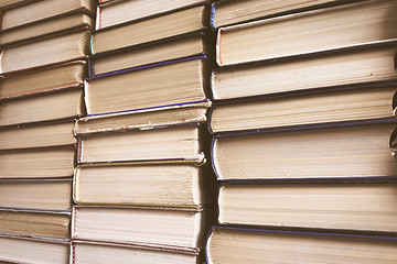 Image showing Stack Of Old Books