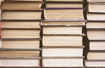 Image showing Stack Of Old Books