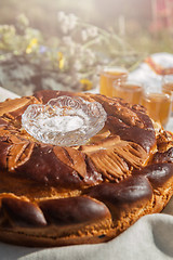 Image showing Russian bread with salt