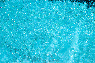 Image showing blue water background