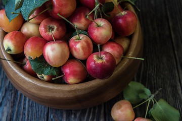 Image showing Fresh harvest of apples