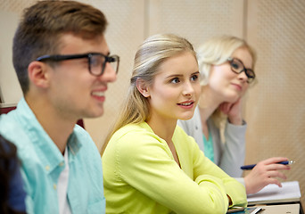 Image showing group of students at lecture