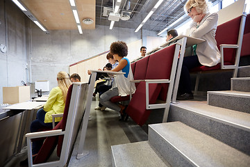 Image showing group of international students on lecture