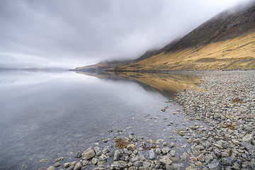 Image showing fjord in iceland