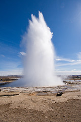 Image showing geyser eruption