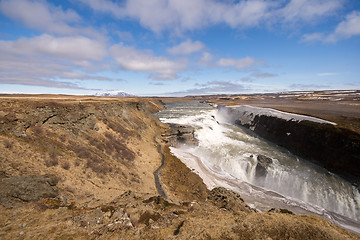 Image showing waterfall in iceland