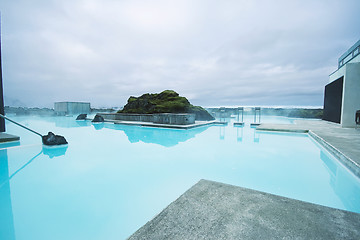 Image showing blue laggon spa, iceland