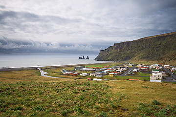 Image showing town by the sea