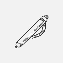 Image showing Pen sketch icon.