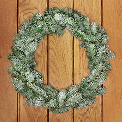 Image showing Christmas Spruce Fir Wreath