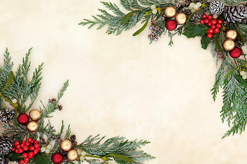 Image showing Christmas Decorative Border