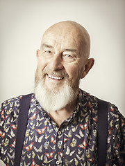 Image showing old man portrait