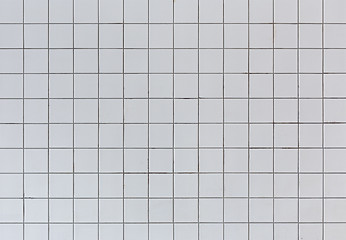 Image showing Ceramic tile wall
