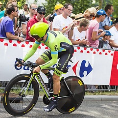 Image showing The Cyclist Nathan Haas - Tour de France 2015