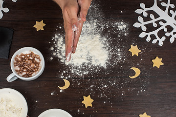 Image showing ready for dough