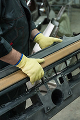 Image showing Repairing automotive body