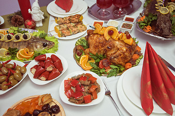 Image showing traditional festive food