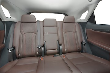 Image showing Car Interior Backseats