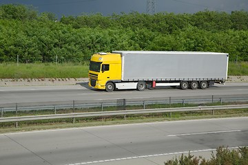 Image showing Truck on the highway