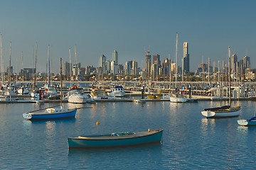 Image showing Melbourne city view