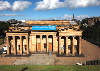 Image showing The Scottish National Gallery Edinburgh, Scotland, Europe  