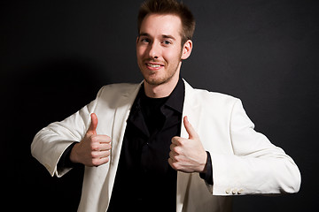 Image showing Thumbs up