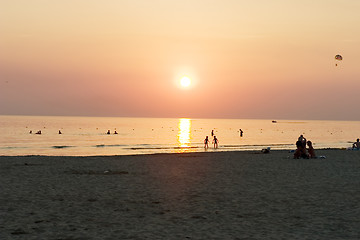 Image showing Sunset