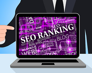 Image showing Seo Ranking Means Search Engine And Computing