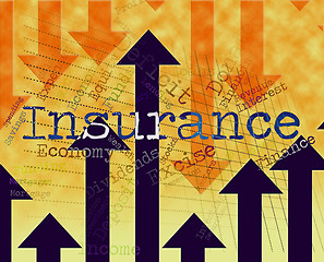 Image showing Insurance Word Indicates Covered Coverage And Contract